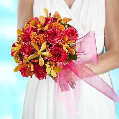 Brilliant Shades of Love Bouquet –  Colonial Nursery Garden Center, Ladysmith WI