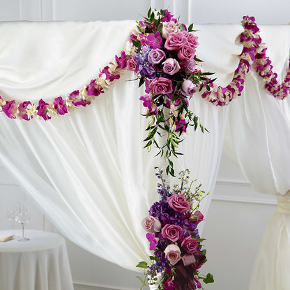 Color & Light Chuppah Decor –  Colonial Nursery Garden Center, Ladysmith WI