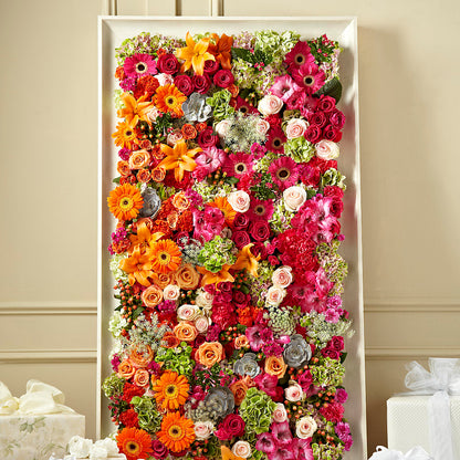 Fresh Picked Floral Wall –  Colonial Nursery Garden Center, Ladysmith WI